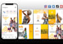 create editable canva templates and instagram posts design